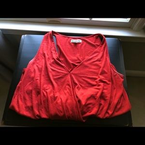 Coral tank top from Abercrombie and Fitch